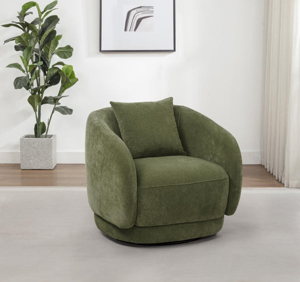 Arnaud swivel chair angled side view