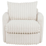Sarco chair showing channel tufted back