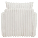 Chair seat cushion detail
