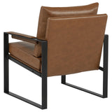 Rosalind accent chair angled seating view