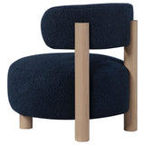 Zonie accent chair corner angle