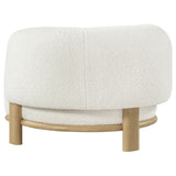 Seating area of Lawler Ivory Accent Chair