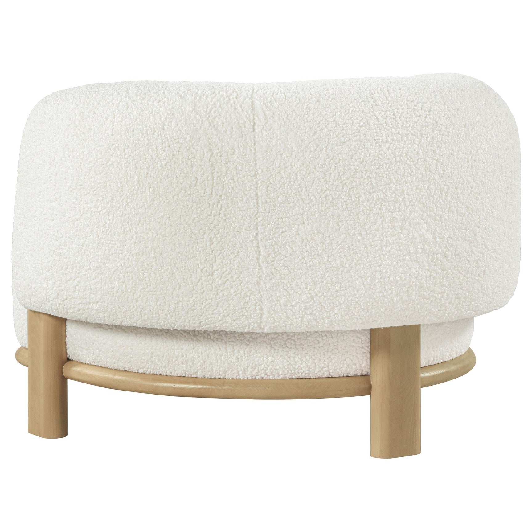 Seating area of Lawler Ivory Accent Chair