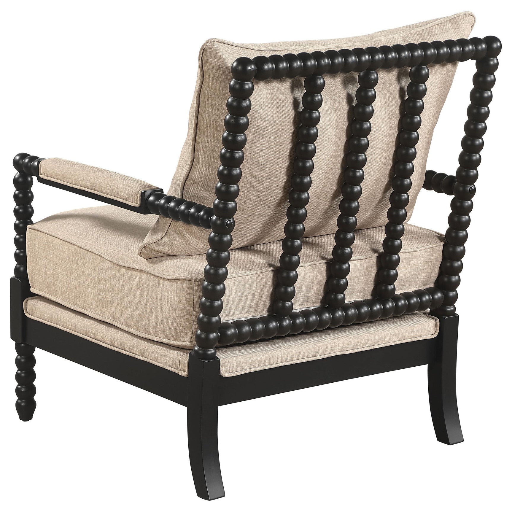 View of removable seat cushion on Blanchett chair