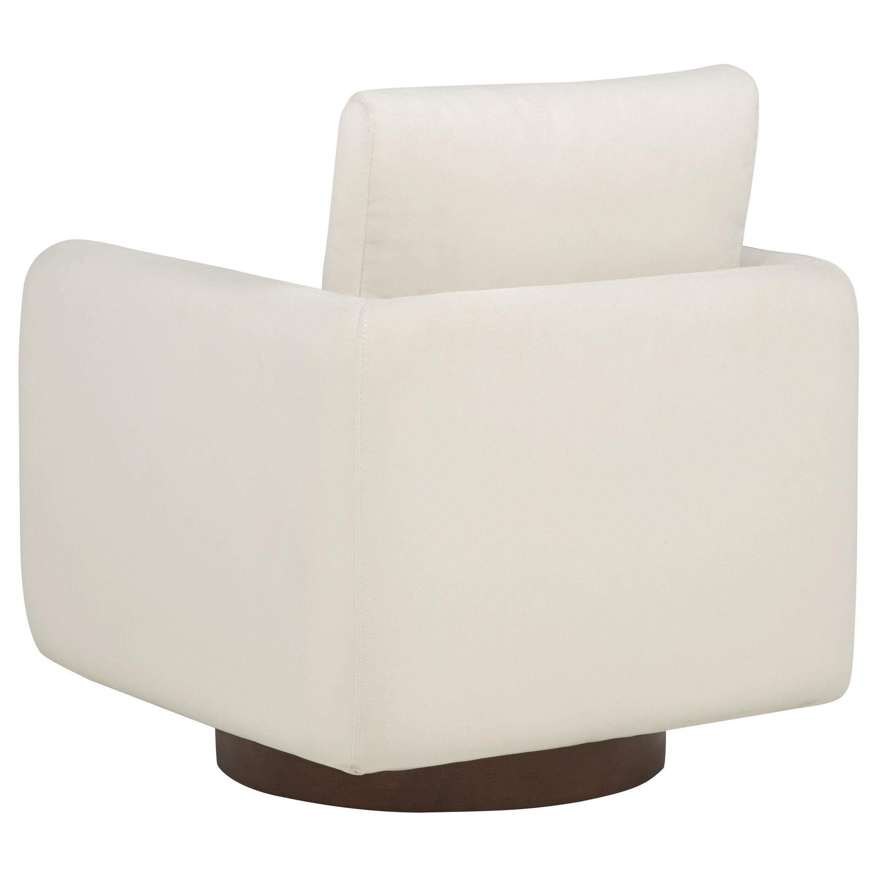 Wide track arm and seat cushion of chair