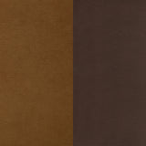 Iris Fabric Upholstered Swivel Accent Chair Rust