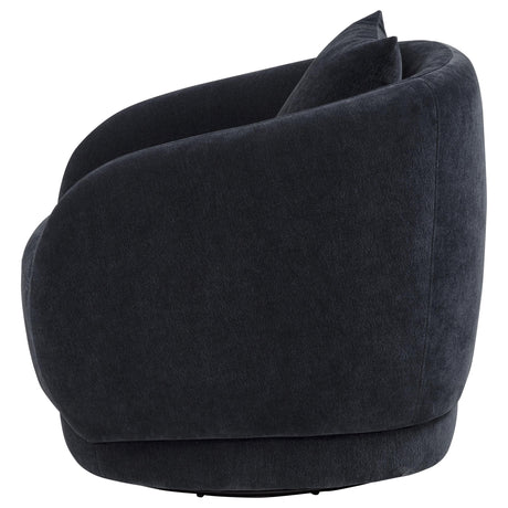 Arnaud chair swivel base metal detail