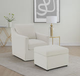 Chair in living room setting