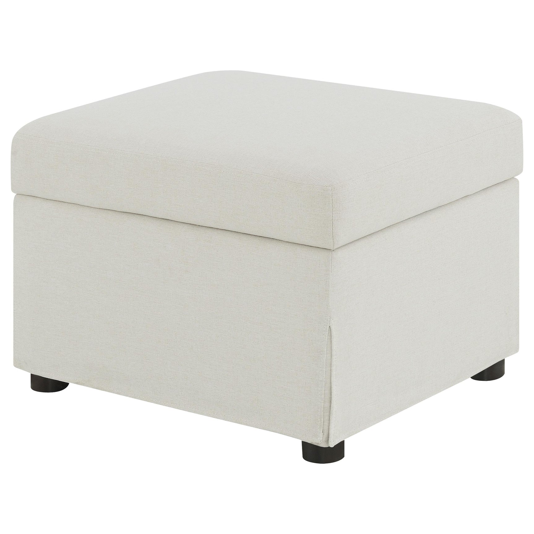 Top view of ottoman seat cushion