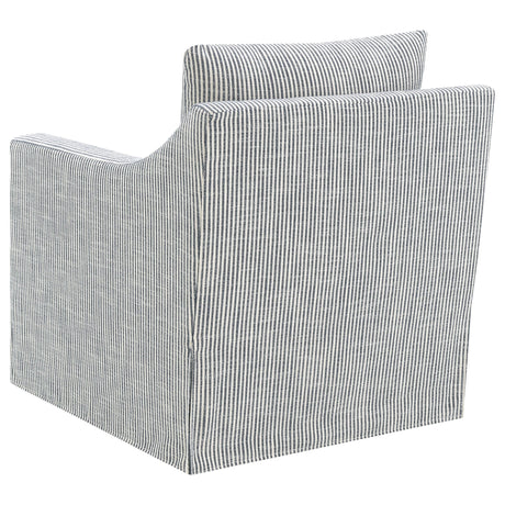 Detailed view of swivel mechanism on Winter Chair