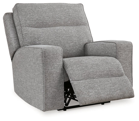 Biscoe recliner open angle position