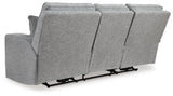 Biscoe recliner side back view