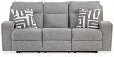 Biscoe loveseat rear angle