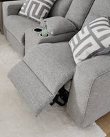 Extended ottoman footrest detail