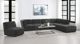 Cobie Dark Charcoal Swivel Chair back view