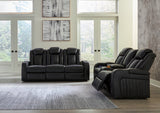 Caveman Midnight Den Sofa, Loveseat and Recliner