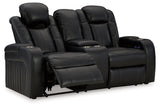 Console open showing storage and cup holders