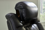Adjustable headrest angle detail
