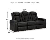 Caveman Midnight Den Sofa, Loveseat and Recliner