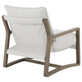 Reversible back cushion on Geneva Chair