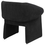 Chair with levelers visible