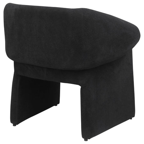 Chair with levelers visible