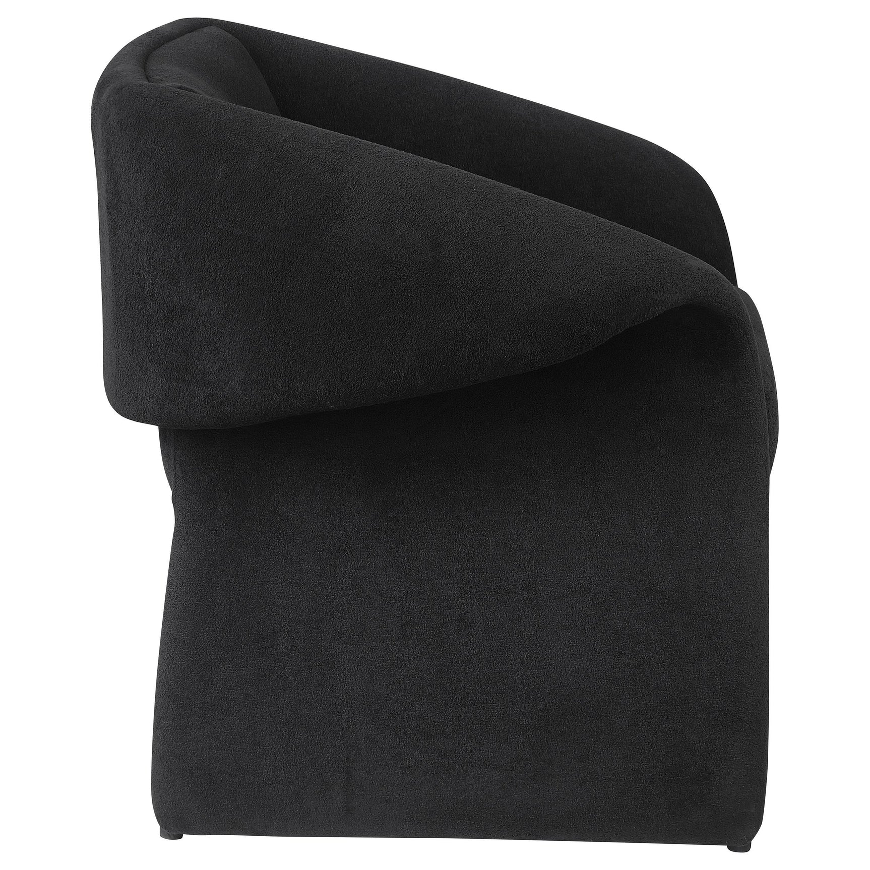 Back view of Ramsey upholstered accent chair