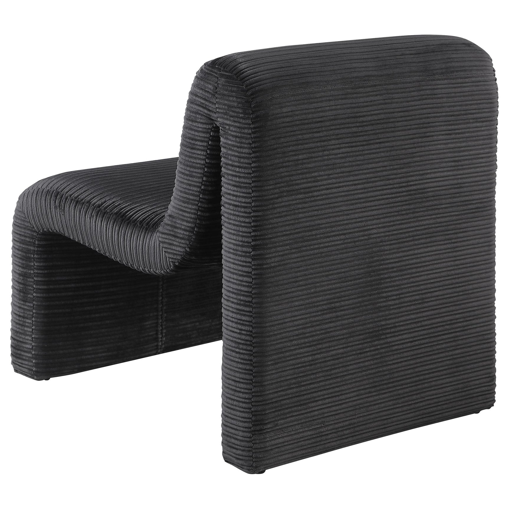 Drayton accent chair showing seat cushioning
