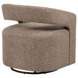 Modern lounge corner setting with Westhill swivel chair
