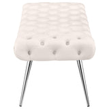 Ella Bench Stainless Steel Legs Detail