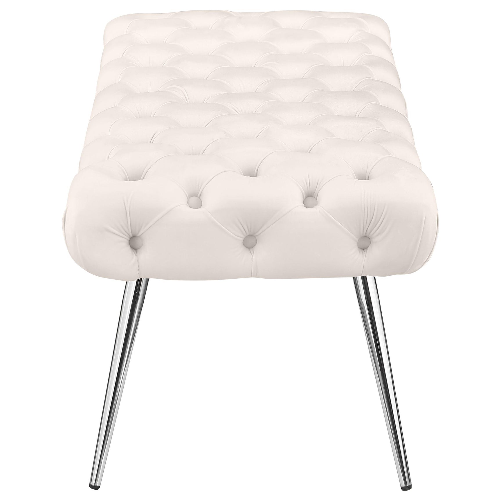 Ella Bench Stainless Steel Legs Detail