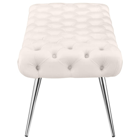 Ella Bench Stainless Steel Legs Detail