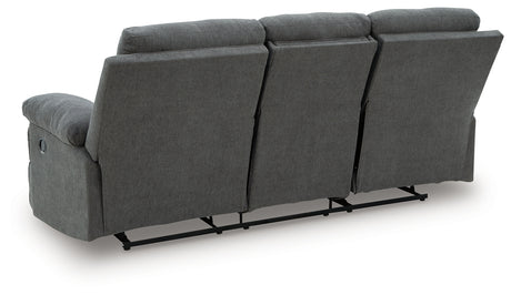 Side-Swipe reclining sofa rear view