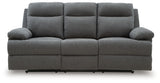 Side-Swipe reclining sofa head-on closed view