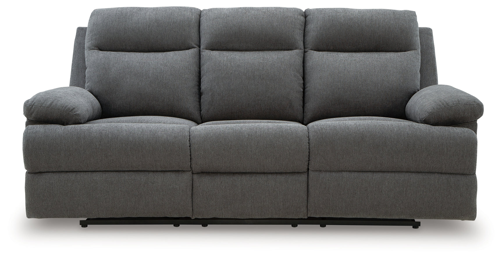 Side-Swipe reclining sofa head-on closed view