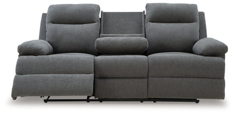Side-Swipe reclining sofa head-on open view