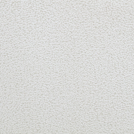 Side view of Remuda Boucle Upholstered Round Storage Ottoman