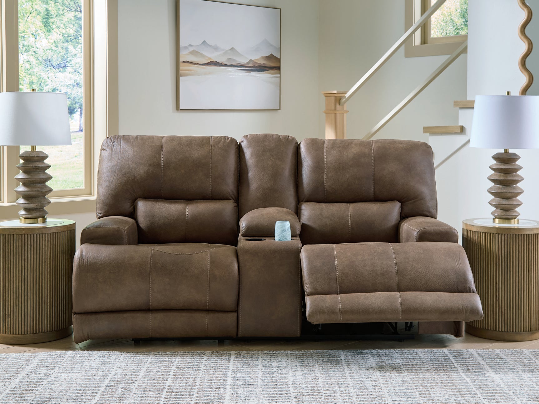 Beckley Place Power Recliner opened recliner 4x3 crop