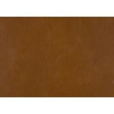 Brown faux leather fabric swatch for Malcolm chair