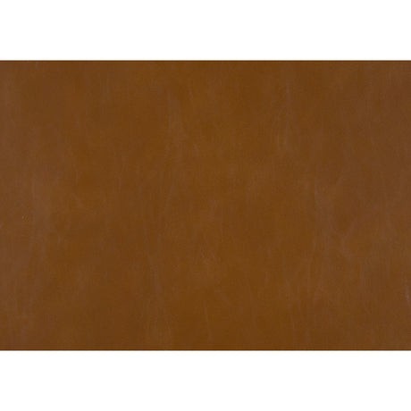 Malcolm Brown brown faux leather sofa fabric swatch detail