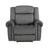Brennen Charcoal Power Recliner