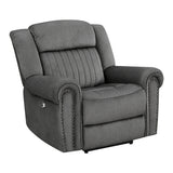 Brennen Charcoal Power Recliner