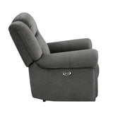 Brennen Charcoal Power Recliner