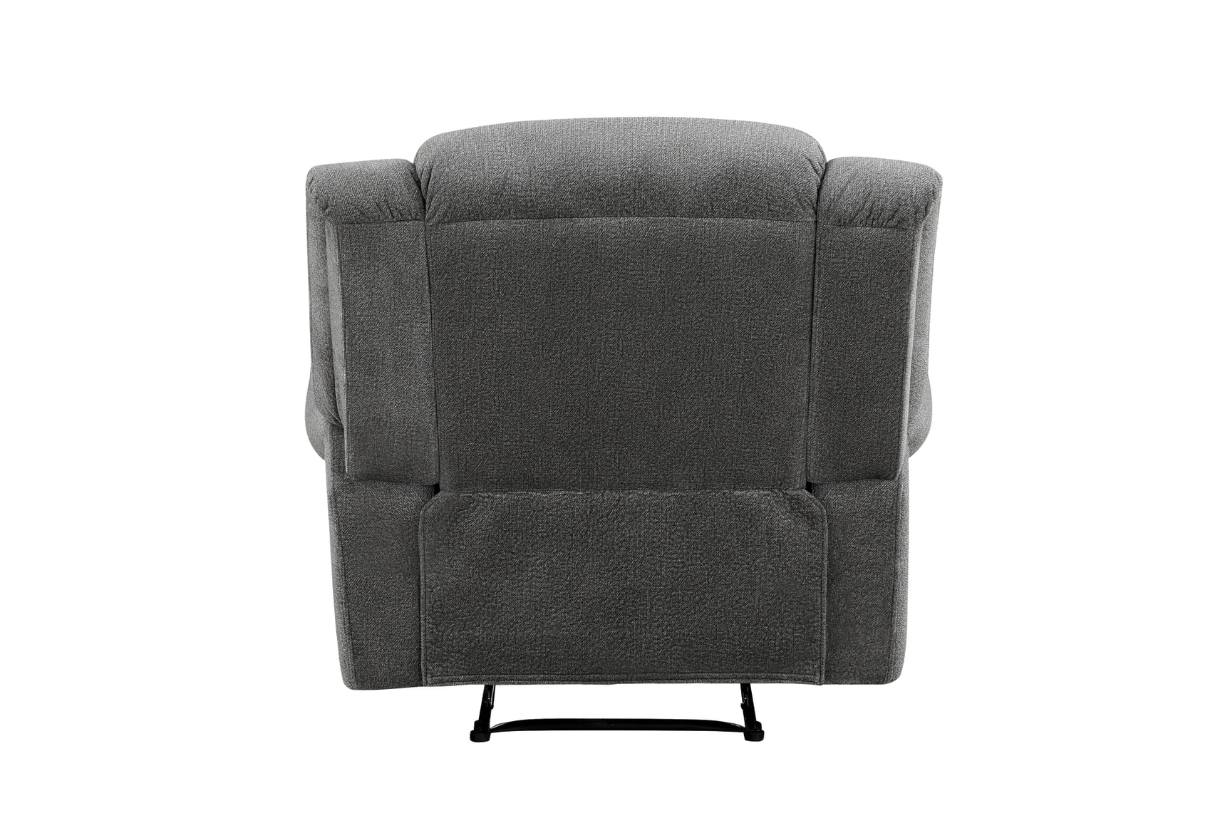 Brennen charcoal reclining sofa set frontal view