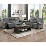 Side view showing reclining position