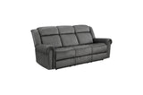 Lift-top storage console in loveseat