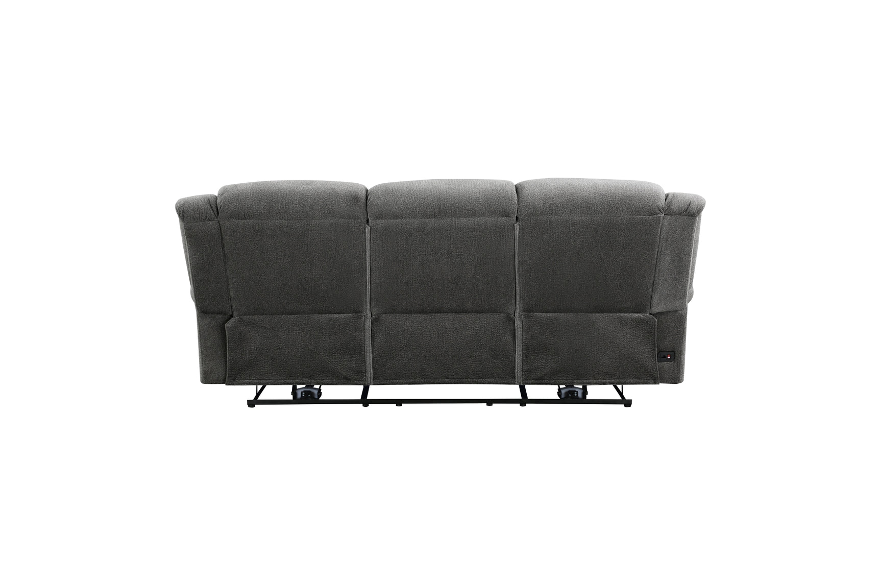 Close-up of contoured stitching on seat cushions