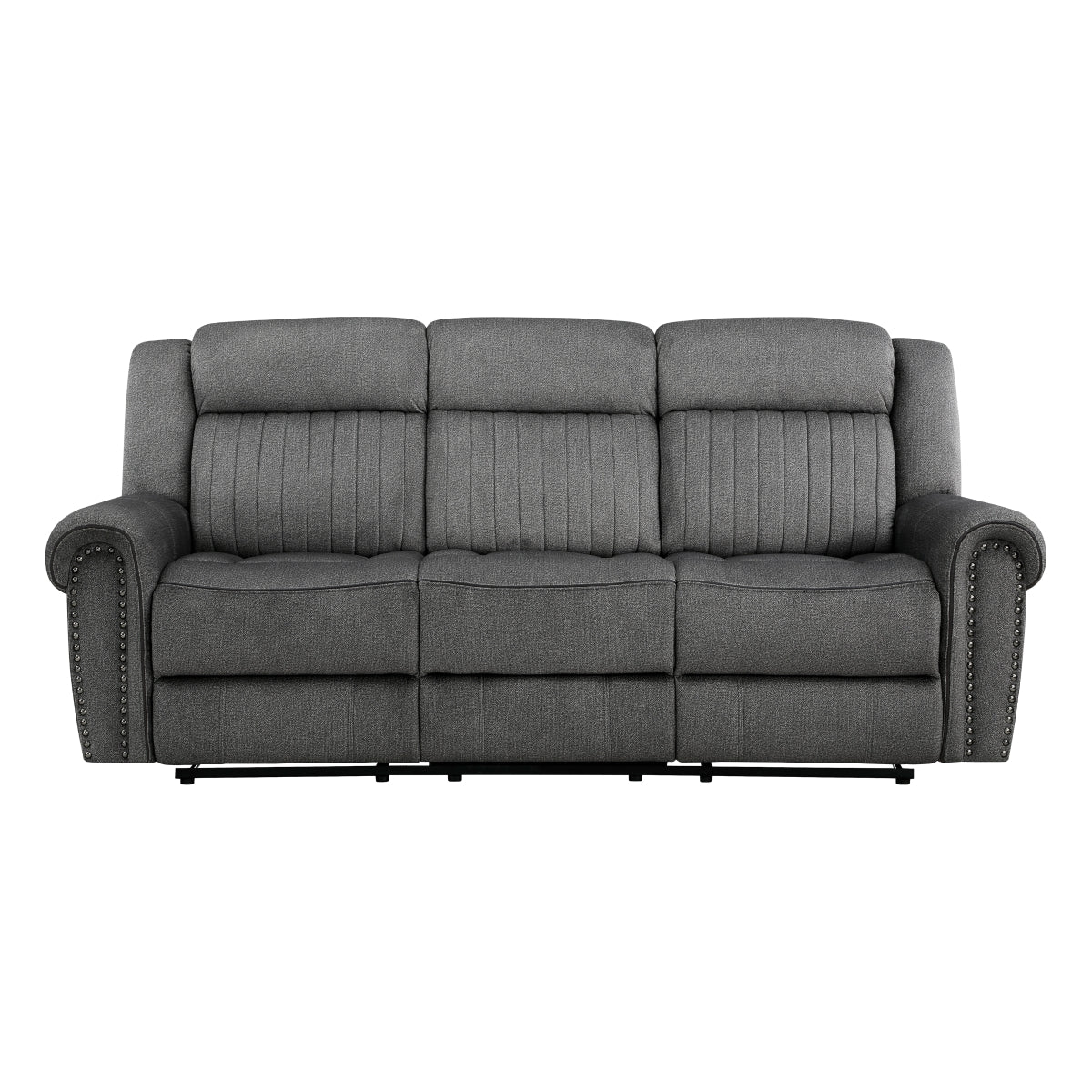 Brennen Charcoal Reclining Sofa