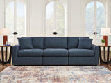 Detail view of fabric texture on Modmax sectional