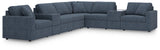 Close detail showing reversible cushions on Modmax sectional